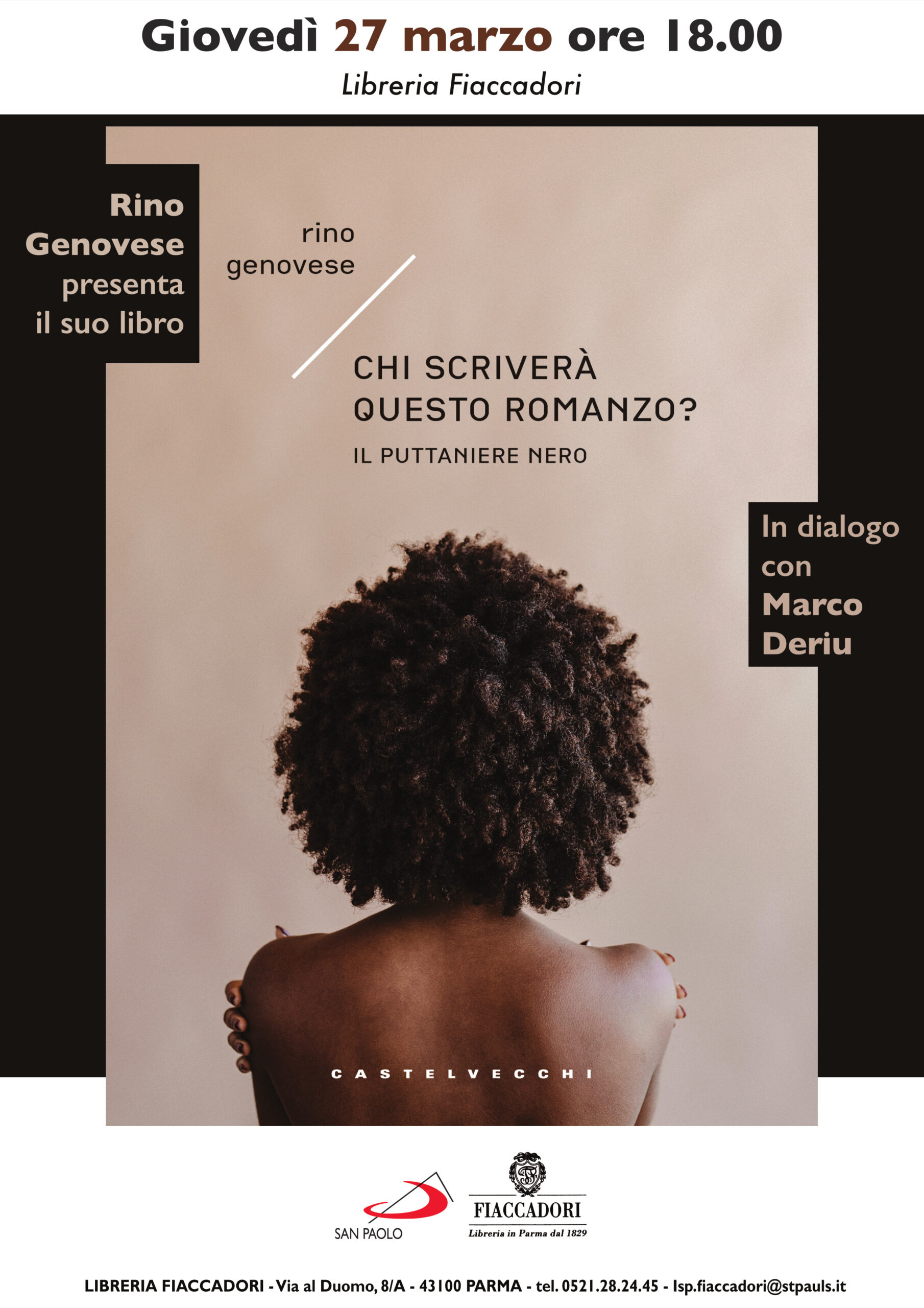Chi scriverà questo romanzo? Il Puttaniere nero
